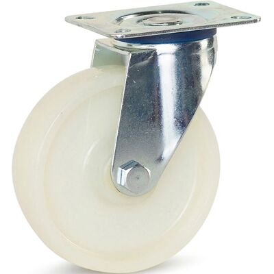 Toolstation Zwenkwiel nylon 100x80mm - Draaibare wiel Toolstation Zwenkwiel nylon 100x80mm - Draaibare wiel