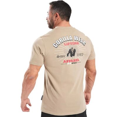 Gorilla Wear Oregon Biologische Katoen Unisex T-Shirt Gorilla Wear Oregon Biologische Katoen Unisex T-Shirt