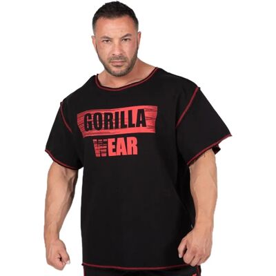 Gorilla Wear Wallace Unisex Fitness Top - Black - Fitness Top Gorilla Wear Wallace Unisex Fitness Top - Black - Fitness Top