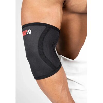 Gorilla Wear Black 3mm Elbow Support Sleeves - Elbow Sleeves Gorilla Wear Black 3mm Elbow Support Sleeves - Elbow Sleeves