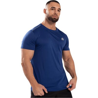Gorilla Wear Easton Unisex Polyester Blue - T-Shirt Gorilla Wear Easton Unisex Polyester Blue - T-Shirt