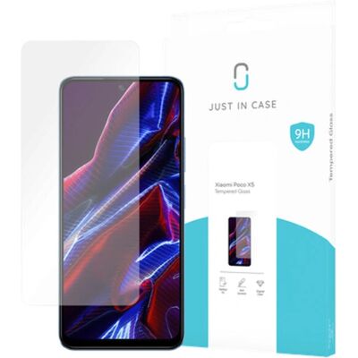 Just In Case - Poco X5 - Verre trempé - Protections d’écran Just In Case - Poco X5 - Verre trempé - Protections d’écran