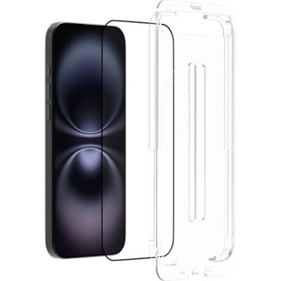 Justin - iPhone 16 Pro - Tempered Glass - Screen Protector - Publicité Justin - iPhone 16 Pro - Tempered Glass - Screen Protector - Publicité