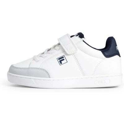 FILA Courtbay Velcro Kids Buty - Białe FILA Courtbay Velcro Kids Buty - Białe