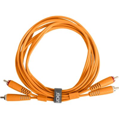 Cavo audio RCA arancione UDG U97003OR 3m - Cavo DJ professionale Cavo audio RCA arancione UDG U97003OR 3m - Cavo DJ professionale