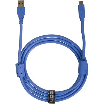UDG U98001LB - Câble USB 3.0 1,5m Bleu pour DJs UDG U98001LB - Câble USB 3.0 1,5m Bleu pour DJs