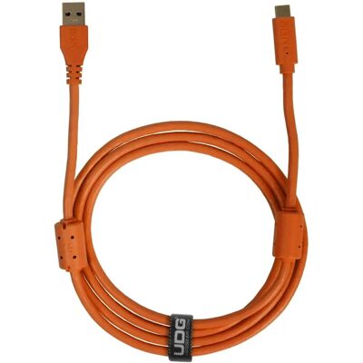 UDG Marque Ultimate USB 3.0 C-A Orange 1,5 m - Câble USB UDG Marque Ultimate USB 3.0 C-A Orange 1,5 m - Câble USB