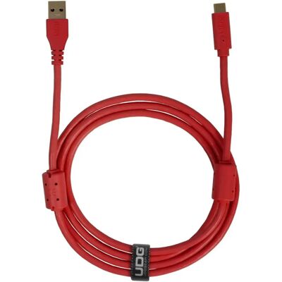 UDG Ultimate USB 3.0 C-A Rood 1,5 m - Kabel voor DJ's UDG Ultimate USB 3.0 C-A Rood 1,5 m - Kabel voor DJ's
