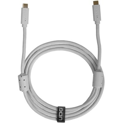 UDG Brand Ultimate USB 3.2 C-C White 1.5m - USB Cable for DJs UDG Brand Ultimate USB 3.2 C-C White 1.5m - USB Cable for DJs