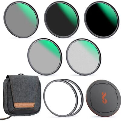 Kit de filtres pour caméra K&F Concept - 77mm Black Mist - ND8/64/1000 - Publicité Kit de filtres pour caméra K&F Concept - 77mm Black Mist - ND8/64/1000 - Publicité