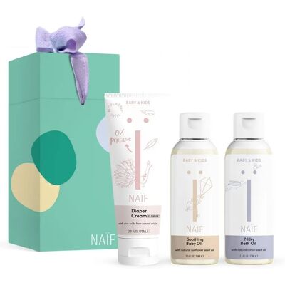 Set Essenziali per Neonati e Bambini Naif - Kit Regalo Set Essenziali per Neonati e Bambini Naif - Kit Regalo