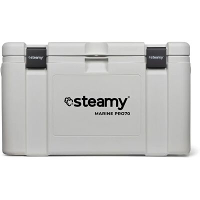 Steamy Marine Pro 70 Glacière Blanche - Marine Pro 70L - Glacière Steamy Marine Pro 70 Glacière Blanche - Marine Pro 70L - Glacière