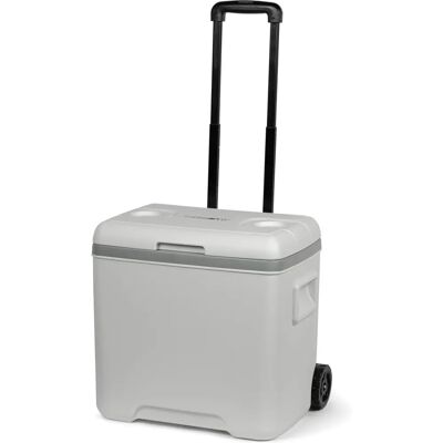 Steamy SCM30W Marine 30 Glacière Sur Roues - 30L - Blanc Steamy SCM30W Marine 30 Glacière Sur Roues - 30L - Blanc