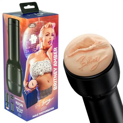 KIIROO Feel Britney Amber Masturbateur - Peau Réaliste, 22cm KIIROO Feel Britney Amber Masturbateur - Peau Réaliste, 22cm