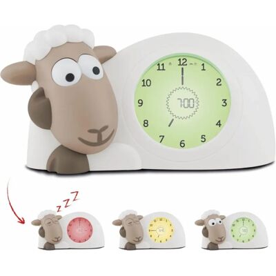 Zazu Sam Entraîneur de Sommeil Mouton Marron Réveil Enfant ZA-SAM-10 Zazu Sam Entraîneur de Sommeil Mouton Marron Réveil Enfant ZA-SAM-10