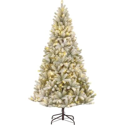 Black Box Trees Nagoya Kunstkerstboom - Groen Frosted - 210cm Black Box Trees Nagoya Kunstkerstboom - Groen Frosted - 210cm