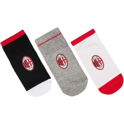 Chaussettes AC Milan pour bébé - Taille S - Multicolores Chaussettes AC Milan pour bébé - Taille S - Multicolores