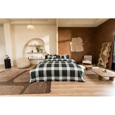 KAYORI Gassho Blau Flanell Bettwäsche-Set KAYORI Gassho Blau Flanell Bettwäsche-Set