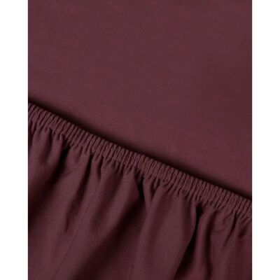 KAYORI - Tara - red - 100x220 - Spannbettlaken KAYORI - Tara - red - 100x220 - Spannbettlaken