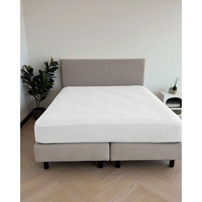 KAYORI - Emma - 180x200 cm - Mako-Satin - Spannbetttuch KAYORI - Emma - 180x200 cm - Mako-Satin - Spannbetttuch