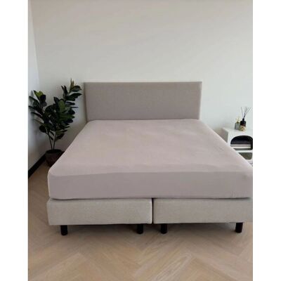 Kayori - Emma - grau - 160x210 cm - Fitted sheet Kayori - Emma - grau - 160x210 cm - Fitted sheet