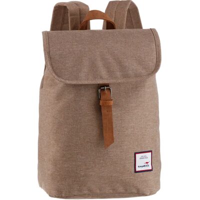 Kangaroos Beiger Nylon-Casual Rucksack - Rucksack Kangaroos Beiger Nylon-Casual Rucksack - Rucksack