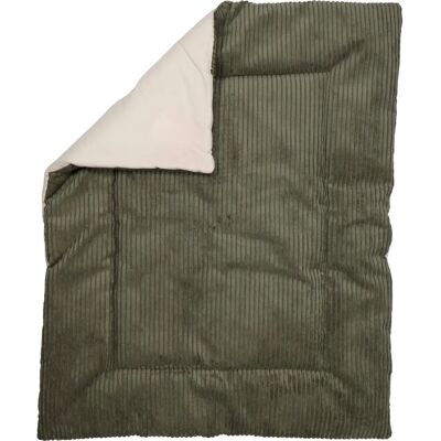 MamaLoes - ML020259 - Groen/Beige - 80x100 cm - Boxkleed MamaLoes - ML020259 - Groen/Beige - 80x100 cm - Boxkleed