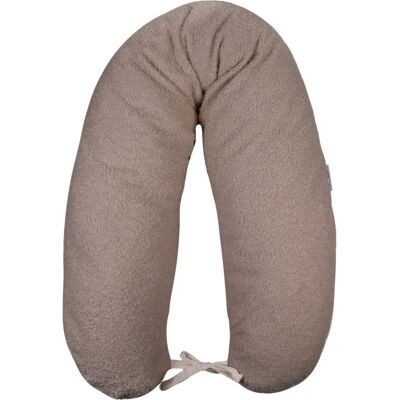 Mamaloes - ML020432 - Teddy Boucle - Nougat - voedingskussen Mamaloes - ML020432 - Teddy Boucle - Nougat - voedingskussen