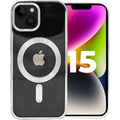 ShieldCase - iPhone 15 Pro - Zilver - MagSafe - Telefooncasing ShieldCase - iPhone 15 Pro - Zilver - MagSafe - Telefooncasing