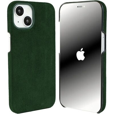 Coverzs - iPhone 13 - Alcantara - MagSafe - hoesje Coverzs - iPhone 13 - Alcantara - MagSafe - hoesje