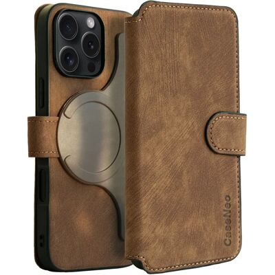 Coverzs - iPhone 16 Pro Max - bruin - MagSafe - Hoesje Coverzs - iPhone 16 Pro Max - bruin - MagSafe - Hoesje