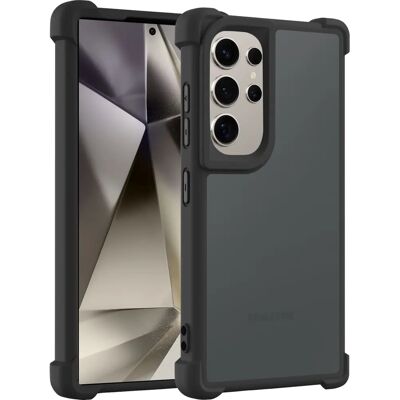 Coverzs - Samsung Galaxy S24 Ultra - Zwart - Matte - Phone case Coverzs - Samsung Galaxy S24 Ultra - Zwart - Matte - Phone case