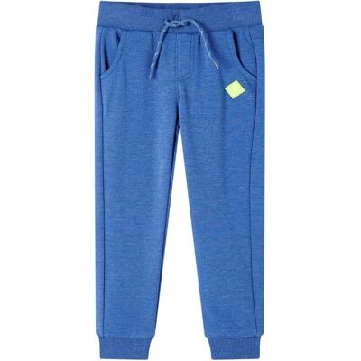 vidaXL Kinder-Trainingshosen Blau Melange - Kids' Sweatpants vidaXL Kinder-Trainingshosen Blau Melange - Kids' Sweatpants