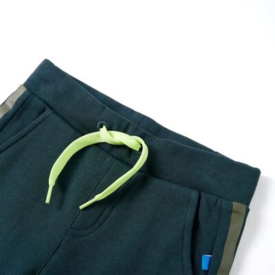 vidaXL Kinder-Moosgrüne Sweatpants mit Kordelzug Modell 140 vidaXL Kinder-Moosgrüne Sweatpants mit Kordelzug Modell 140