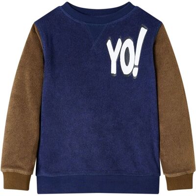 vidaXL Kinder-Sweatshirt Dunkles Marineblau 140 - Sweatshirt vidaXL Kinder-Sweatshirt Dunkles Marineblau 140 - Sweatshirt