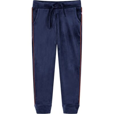 vidaXL Dziecięce Spodnie Sportowe Granatowe - Kids' Sweatpants vidaXL Dziecięce Spodnie Sportowe Granatowe - Kids' Sweatpants