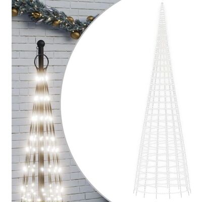 vidaXL LED Świąteczne oświetlenie choinki - 800cm, 3000 LED, Chłodne białe vidaXL LED Świąteczne oświetlenie choinki - 800cm, 3000 LED, Chłodne białe