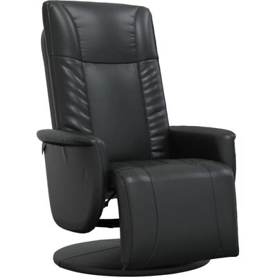 MAISONCHIC Schwarzer Relaxsessel - Manuelle 360° Drehung MAISONCHIC Schwarzer Relaxsessel - Manuelle 360° Drehung