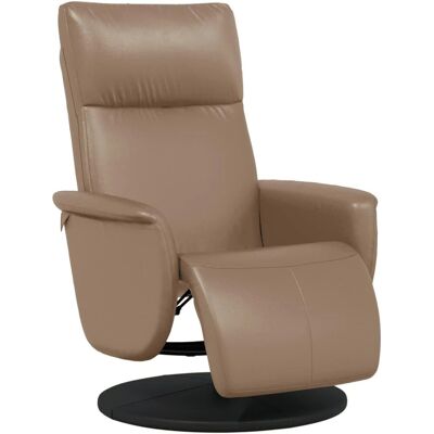 Fauteuil inclinable VIDAXL - 105-125°, pivotant 360°, cuir synthétique - Publicité Fauteuil inclinable VIDAXL - 105-125°, pivotant 360°, cuir synthétique - Publicité