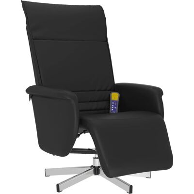 Fauteuil de massage vidaXL - Noir - Relaxation - Publicité Fauteuil de massage vidaXL - Noir - Relaxation - Publicité