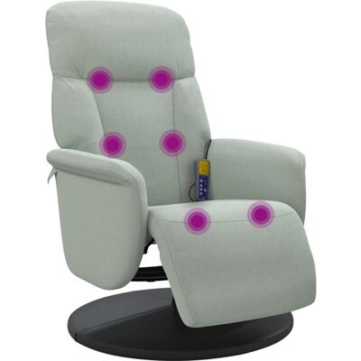 Chaise d'Accent VidaXL - Velours Gris, Réglable, Pivotante - Mobilier - Publicité Chaise d'Accent VidaXL - Velours Gris, Réglable, Pivotante - Mobilier - Publicité
