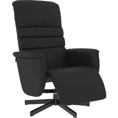 Maisonchic - Relaxsessel mit Hocker - Schwarz - Relaxsessel Maisonchic - Relaxsessel mit Hocker - Schwarz - Relaxsessel