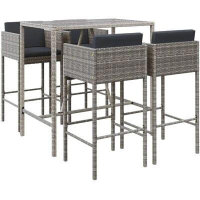 vidaXL 339629 Outdoor Furniture Set - Grau vidaXL 339629 Outdoor Furniture Set - Grau