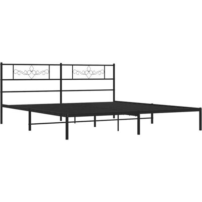 Maisonchic Metallbett mit Kopfteil - Queen Size Maisonchic Metallbett mit Kopfteil - Queen Size