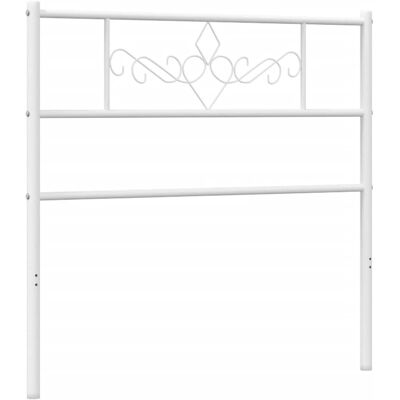 vidaXL valkoinen metalliverho - 75cm vidaXL valkoinen metalliverho - 75cm