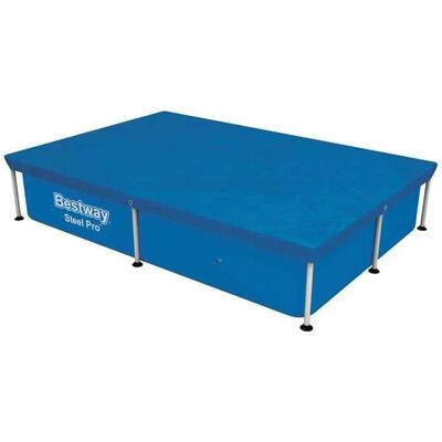 Bestway Pool Cover - 221x150 cm - Blue - Rectangular Pool Cover Bestway Pool Cover - 221x150 cm - Blue - Rectangular Pool Cover