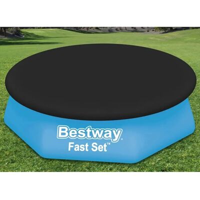 Bestway Pool-Abdeckplane - 240 cm - Schwarz Bestway Pool-Abdeckplane - 240 cm - Schwarz