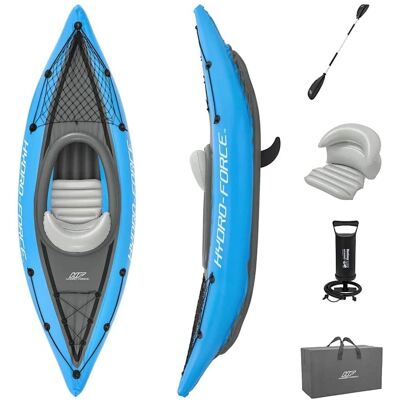 Bestway Hydro-Force Oppusteligt Kajak - Let, Stabil, Holdbar Bestway Hydro-Force Oppusteligt Kajak - Let, Stabil, Holdbar