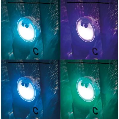 Intex LED Underwater Light - Flerfarvet Bubble Spa 28503 Intex LED Underwater Light - Flerfarvet Bubble Spa 28503