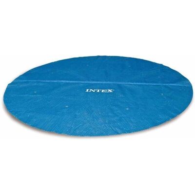 Intex Blue 549cm Round Solar Pool Cover - Swimming Pool Cover Intex Blue 549cm Round Solar Pool Cover - Swimming Pool Cover